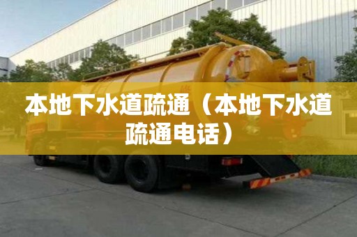 本地下水道疏通（本地下水道疏通電話）