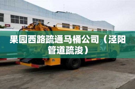 果園西路疏通馬桶公司（涇陽管道疏浚）