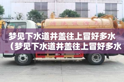 夢見下水道井蓋往上冒好多水（夢見下水道井蓋往上冒好多水冒好多氣）