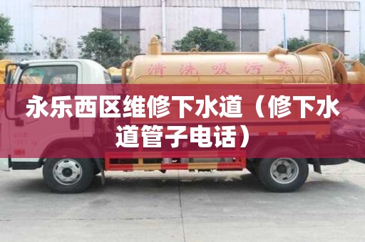 永樂西區維修下水道（修下水道管子電話）
