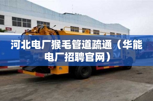 河北電廠猴毛管道疏通（華能電廠招聘官網(wǎng)）
