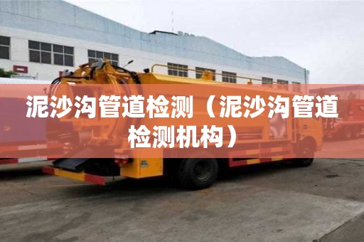 泥沙溝管道檢測（泥沙溝管道檢測機構）