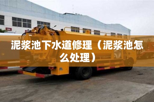 泥漿池下水道修理（泥漿池怎么處理）