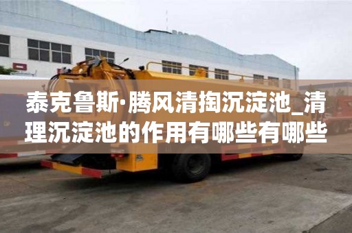 泰克魯斯·騰風清掏沉淀池_清理沉淀池的作用有哪些有哪些講究細節