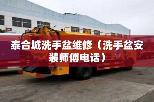 泰合城洗手盆維修（洗手盆安裝師傅電話）