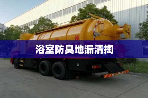 浴室防臭地漏清掏