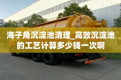 海子角沉淀池清理_高效沉淀池的工藝計(jì)算多少錢一次啊