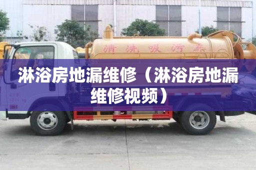 淋浴房地漏維修（淋浴房地漏維修視頻）