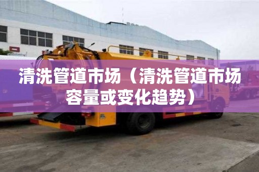 清洗管道市場（清洗管道市場容量或變化趨勢）