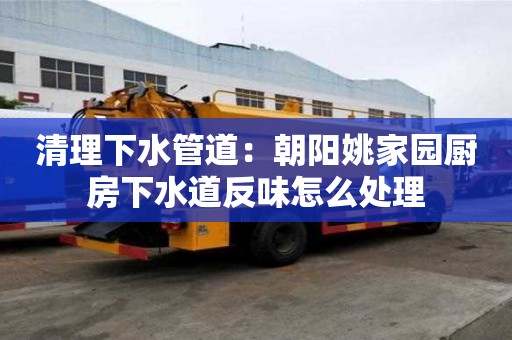 清理下水管道：朝陽(yáng)姚家園廚房下水道反味怎么處理