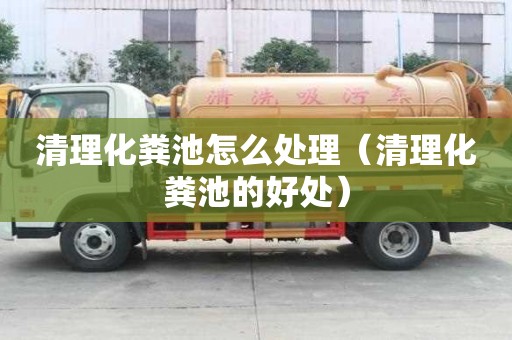 清理化糞池怎么處理（清理化糞池的好處）