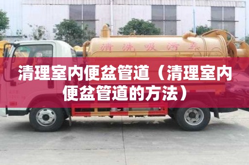 清理室內便盆管道（清理室內便盆管道的方法）