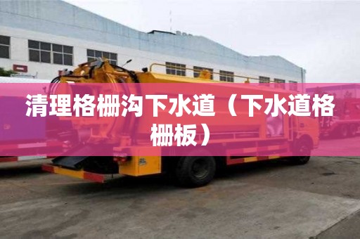 清理格柵溝下水道(下水道格柵板) 清理格柵溝下水道(下水道格柵板)