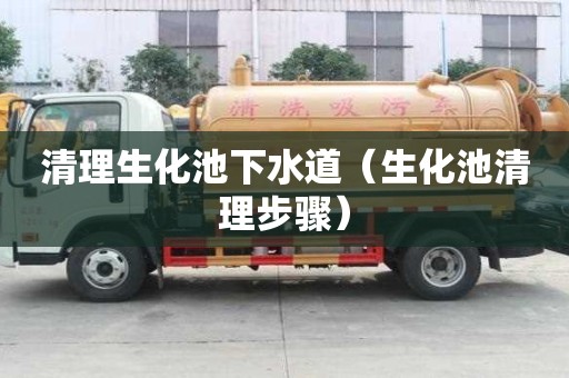 清理生化池下水道（生化池清理步驟）