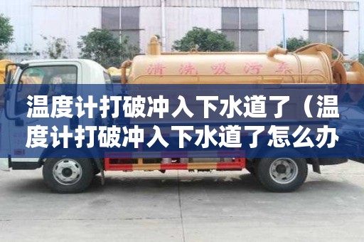 溫度計打破沖入下水道了（溫度計打破沖入下水道了怎么辦）