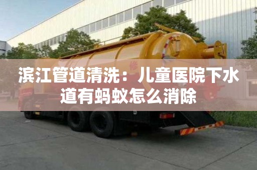 濱江管道清洗：兒童醫(yī)院下水道有螞蟻怎么消除