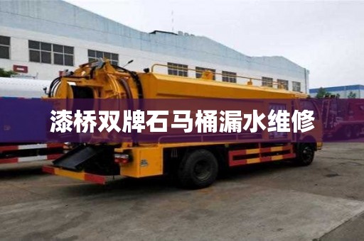 漆橋雙牌石馬桶漏水維修