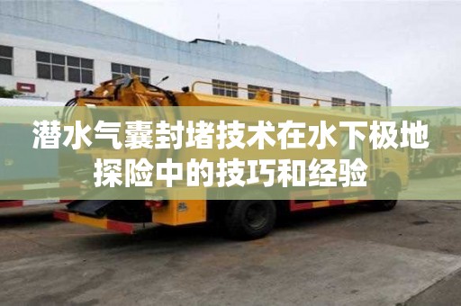 潛水氣囊封堵技術在水下極地探險中的技巧和經驗