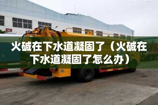 火堿在下水道凝固了（火堿在下水道凝固了怎么辦）