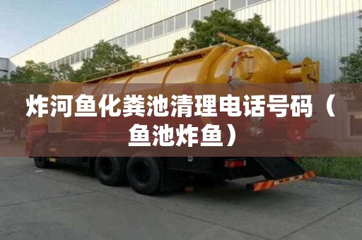 炸河魚化糞池清理電話號碼（魚池炸魚）