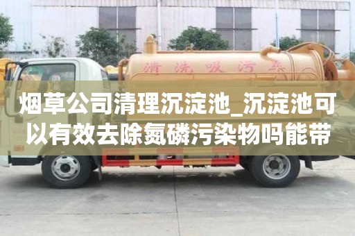 煙草公司清理沉淀池_沉淀池可以有效去除氮磷污染物嗎能帶來哪些優(yōu)勢