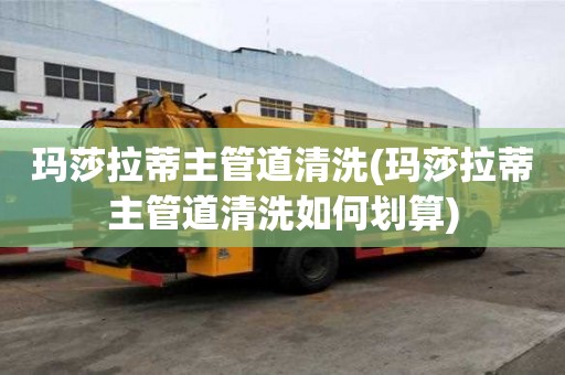 瑪莎拉蒂主管道清洗(瑪莎拉蒂主管道清洗如何劃算)