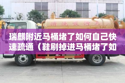 瑞麒附近馬桶堵了如何自己快速疏通（鞋刷掉進馬桶堵了如何自己快速疏通）