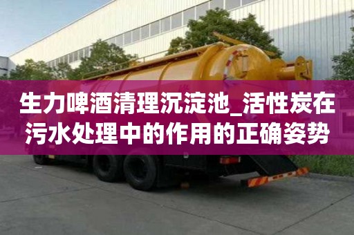 生力啤酒清理沉淀池_活性炭在污水處理中的作用的正確姿勢