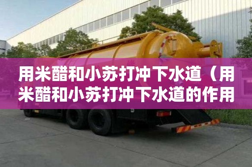 用米醋和小蘇打沖下水道（用米醋和小蘇打沖下水道的作用）