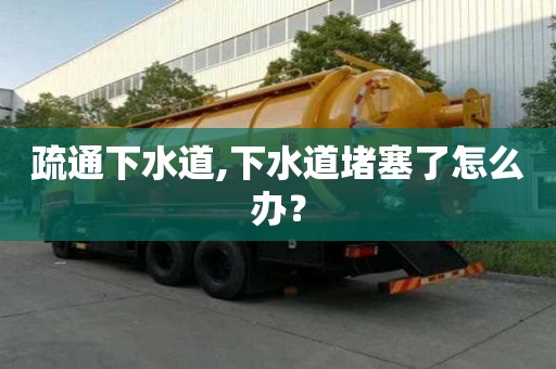 疏通下水道,下水道堵塞了怎么辦？