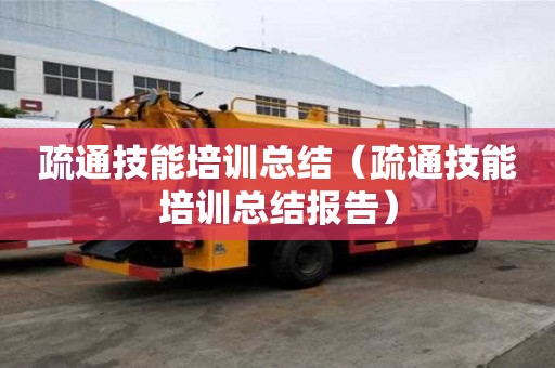 疏通技能培訓(xùn)總結(jié)（疏通技能培訓(xùn)總結(jié)報(bào)告）