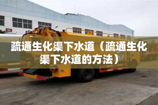 疏通生化渠下水道（疏通生化渠下水道的方法）