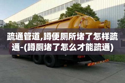 疏通管道,蹲便廁所堵了怎樣疏通-(蹲廁堵了怎么才能疏通)