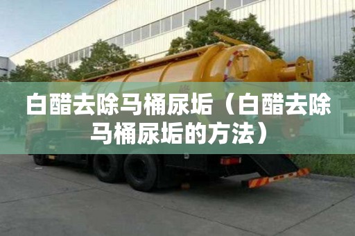 白醋去除馬桶尿垢（白醋去除馬桶尿垢的方法）