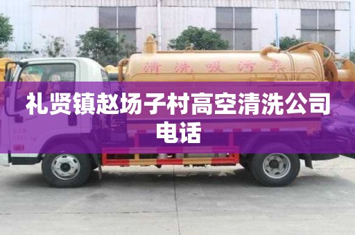 禮賢鎮趙場子村高空清洗公司電話
