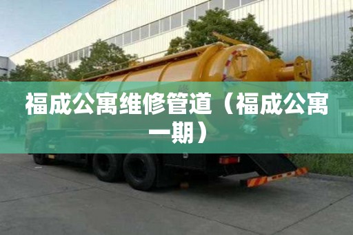 福成公寓維修管道（福成公寓一期）