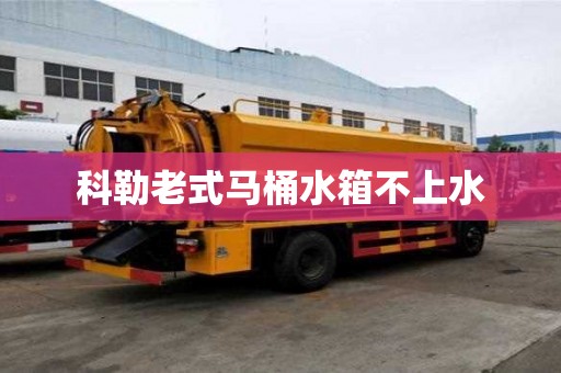 科勒老式馬桶水箱不上水