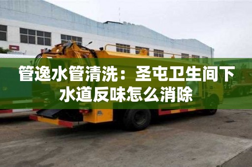 管逸水管清洗：圣屯衛(wèi)生間下水道反味怎么消除