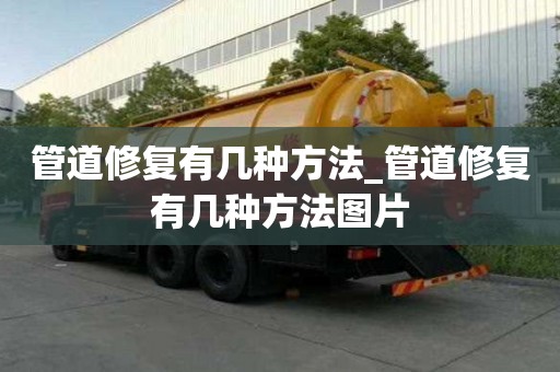管道修復(fù)有幾種方法_管道修復(fù)有幾種方法圖片