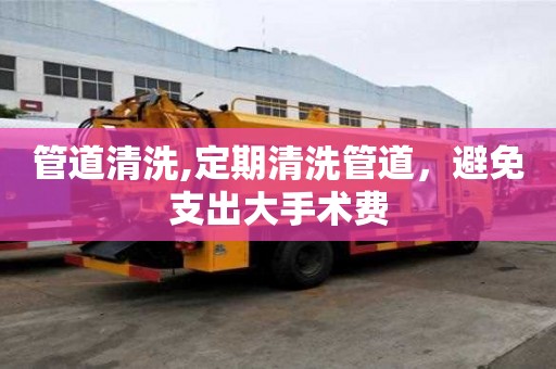 管道清洗,定期清洗管道，避免支出大手術(shù)費