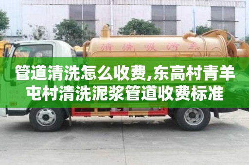 管道清洗怎么收費,東高村青羊屯村清洗泥漿管道收費標準