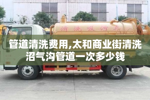 管道清洗費(fèi)用,太和商業(yè)街清洗沼氣溝管道一次多少錢