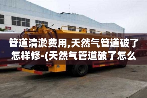 管道清淤費(fèi)用,天然氣管道破了怎樣修-(天然氣管道破了怎么辦)