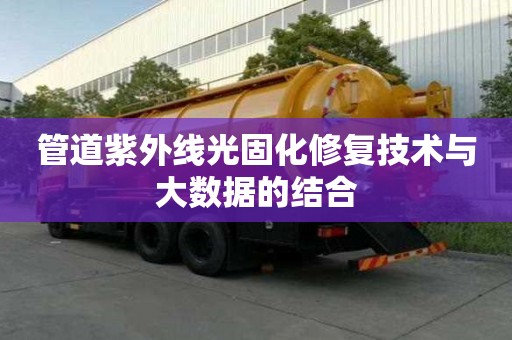 管道紫外線光固化修復(fù)技術(shù)與大數(shù)據(jù)的結(jié)合