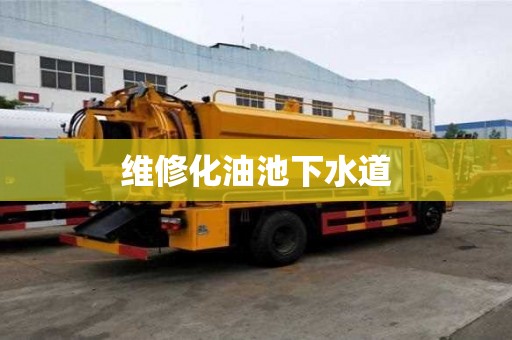 維修化油池下水道