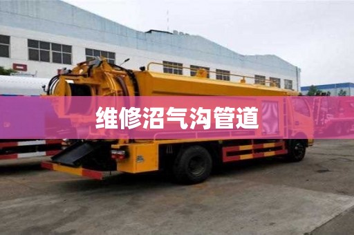 維修沼氣溝管道