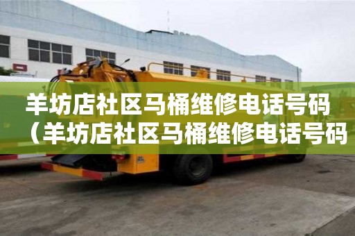 羊坊店社區(qū)馬桶維修電話號(hào)碼（羊坊店社區(qū)馬桶維修電話號(hào)碼查詢）