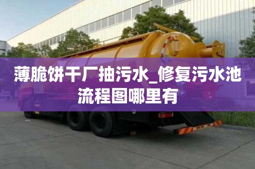 薄脆餅干廠抽污水_修復污水池流程圖哪里有