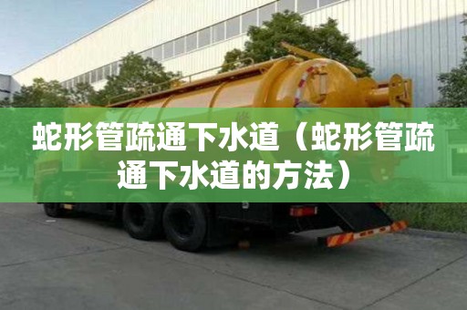 蛇形管疏通下水道（蛇形管疏通下水道的方法）