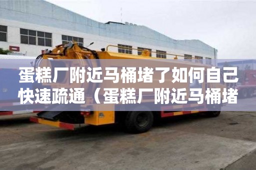 蛋糕廠附近馬桶堵了如何自己快速疏通（蛋糕廠附近馬桶堵了如何自己快速疏通下水）
